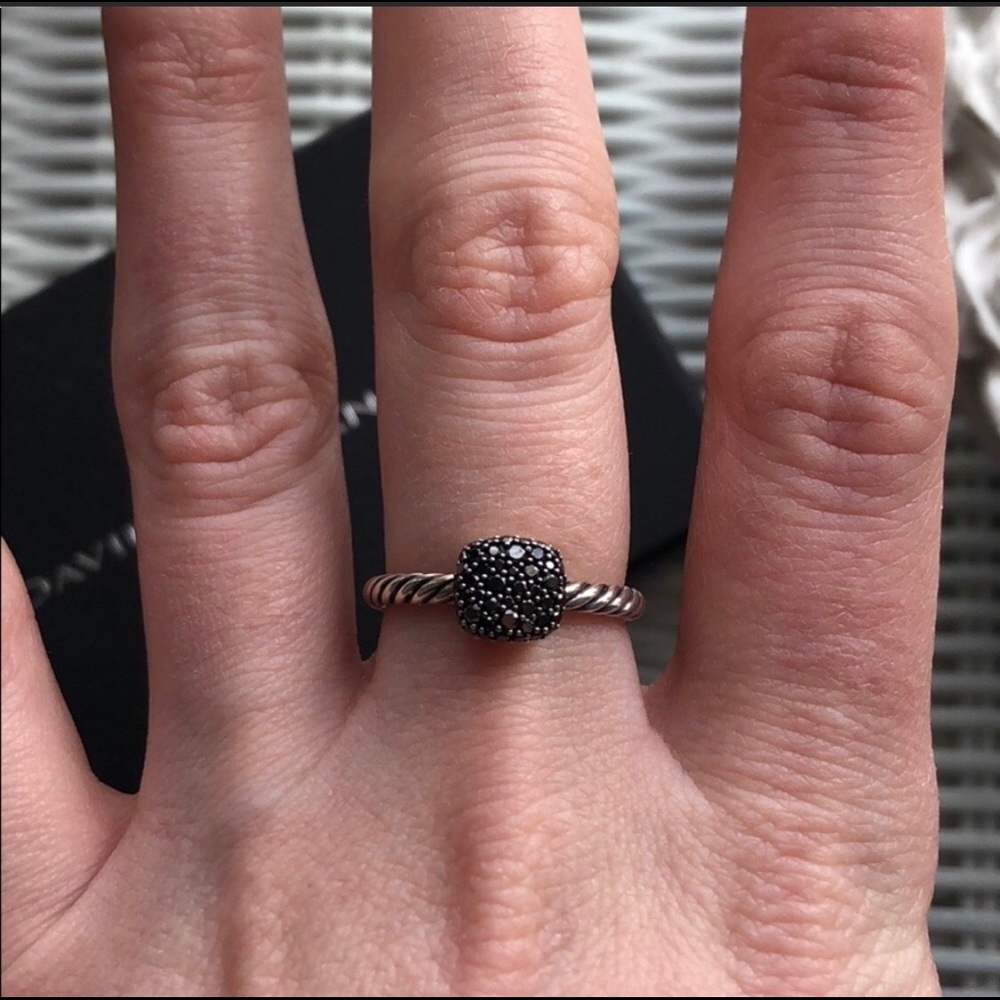 David Yurman Black Diamond Ring